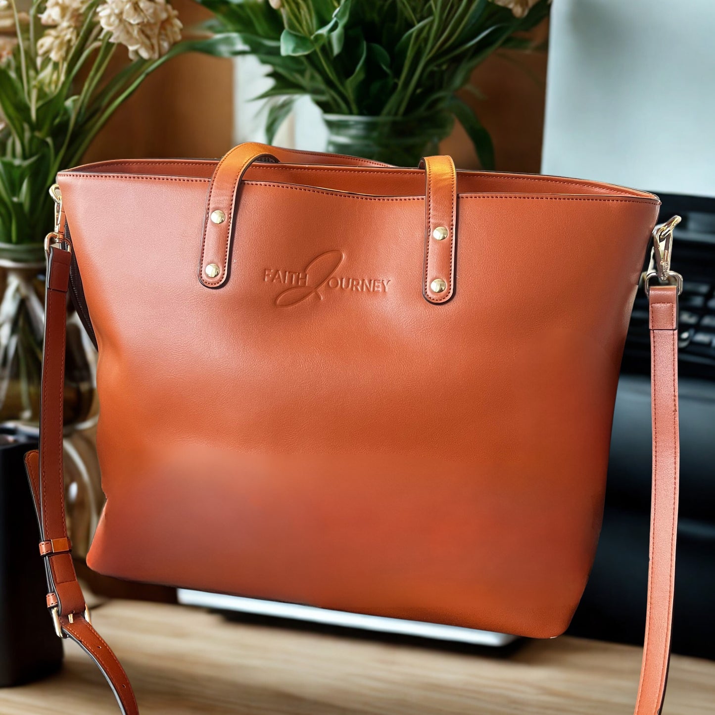 She Carries Purpose Tote